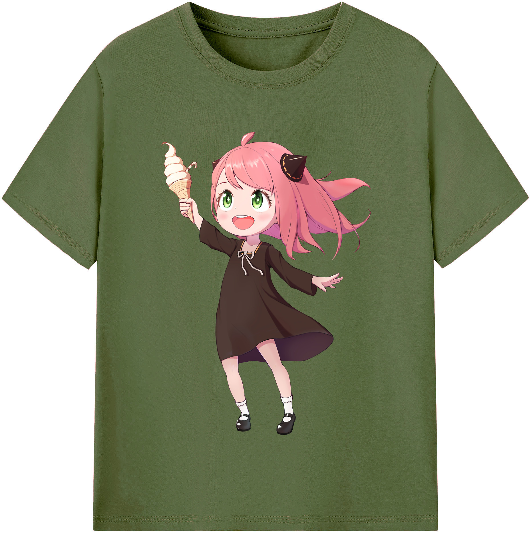 （画像用） SPY×FAMILY间谍家家酒 綿100％半袖Tシャツ（フロントプリント）